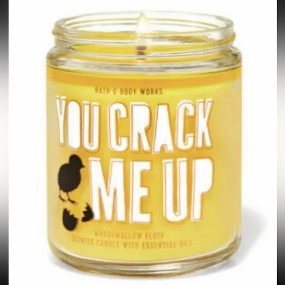 Bath & Body Works Accents Bbw Marshmallow Fluff Single Wick Candle